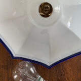 Vintage opaline lampshade pendant lamp