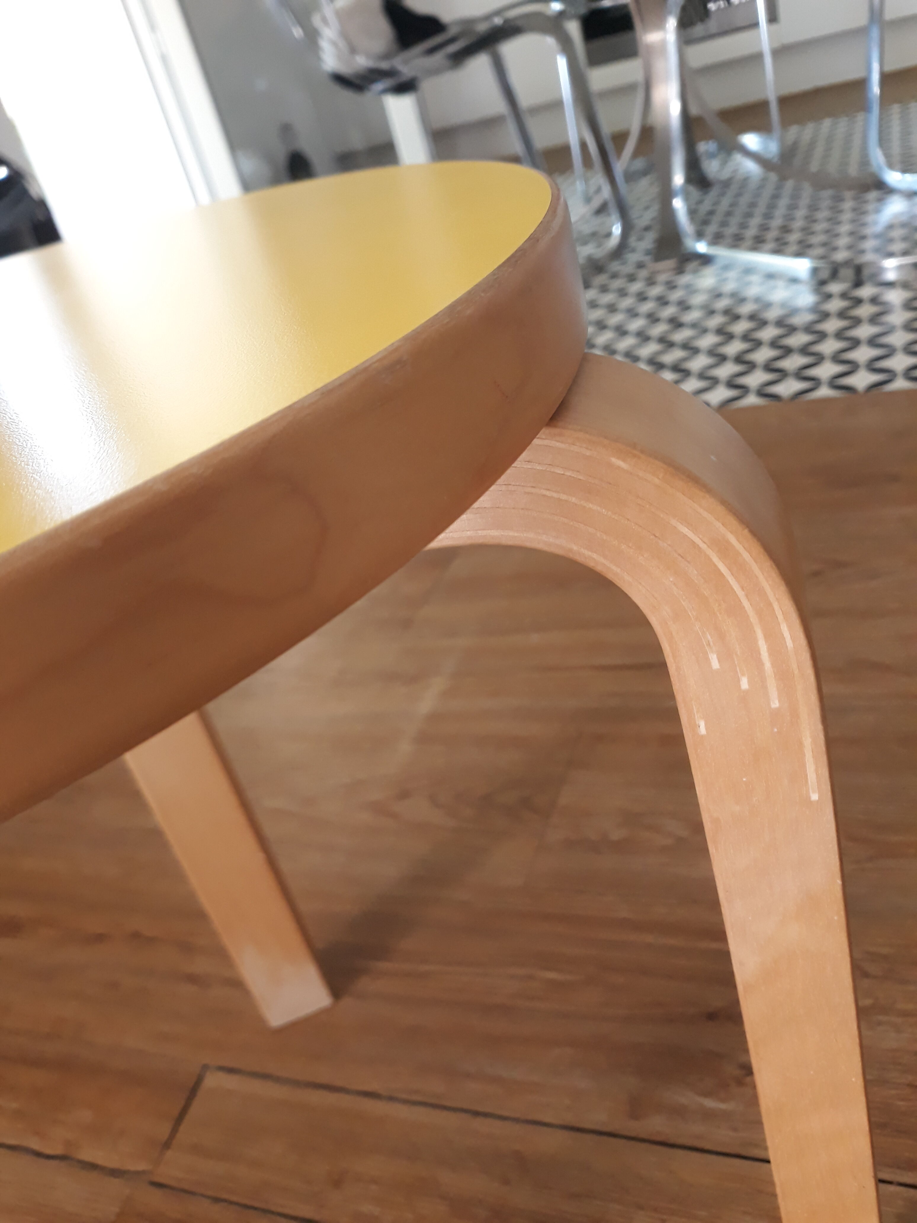 Alvar Aalto E60 stool for Artek