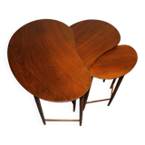 Set of three nesting tables attributed to Edmund Jørgensen, Denmark, 1980