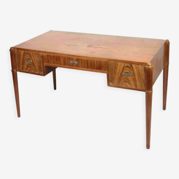 Art Deco desk in rosewood veneer - circa 1930