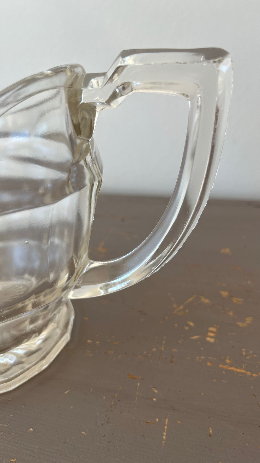 Glass pitcher