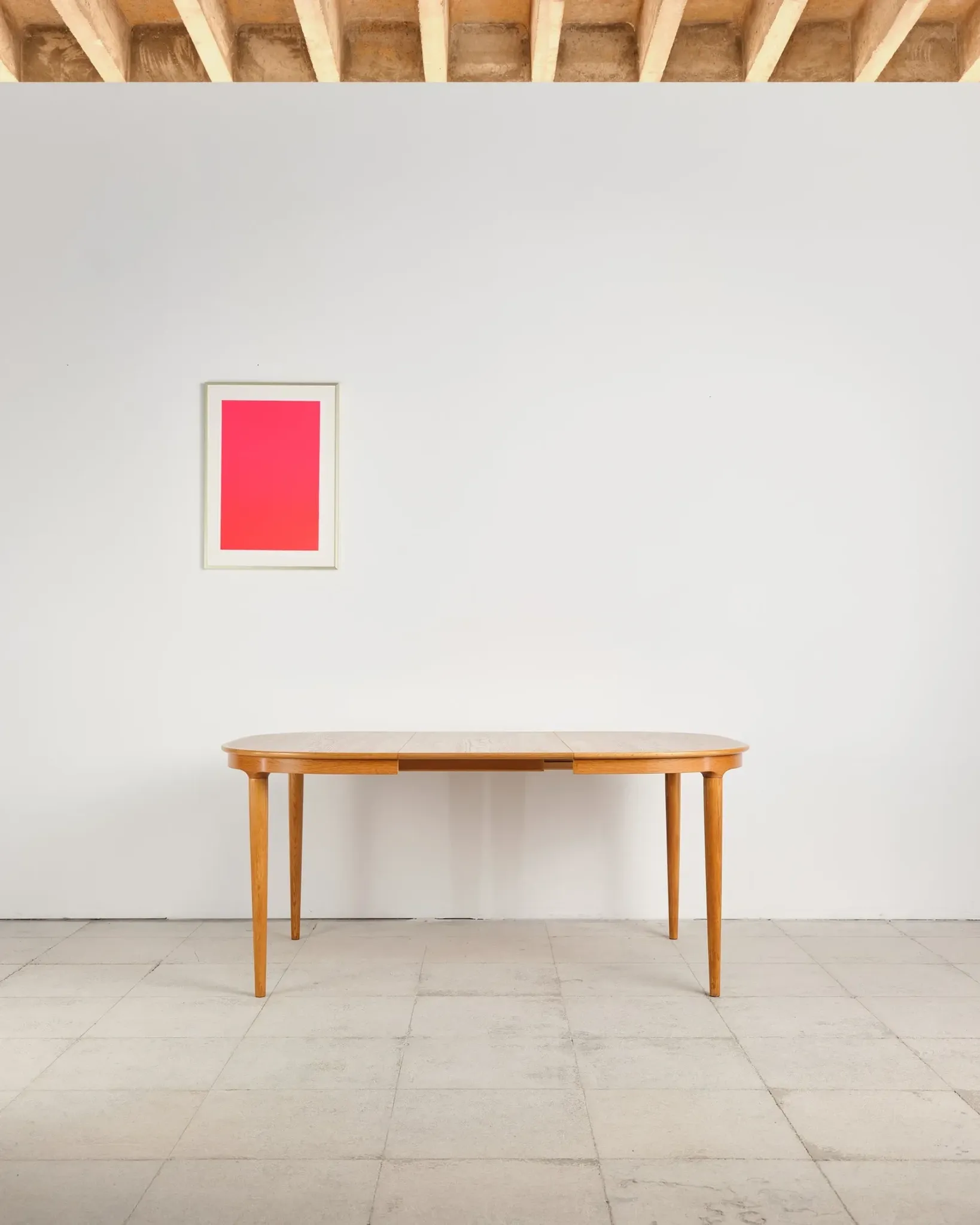 Table extensible en chêne par Skovmand & Andersen, Danemark, années 60