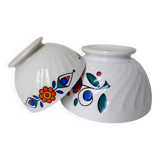 2 vintage Art Deco bowls 210104