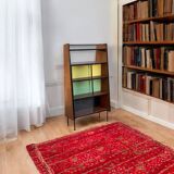 Vintage Alta 1950s glass-fronted bookcase