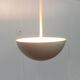 Mid-century modern style fiberglass pendant light, 1960s, set of 2.