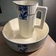Art Deco toilet set K&G Lunéville – jug and large basin
