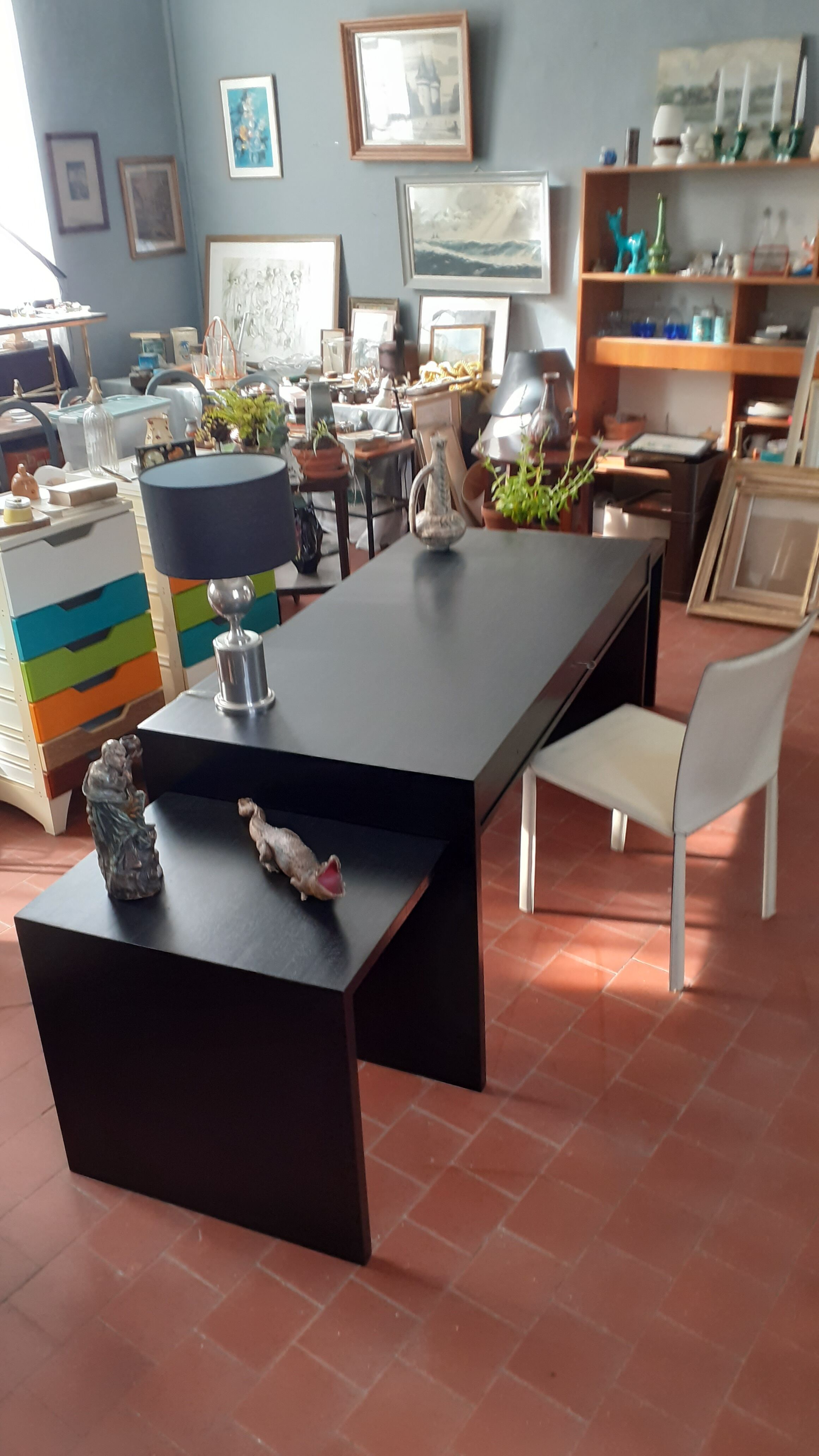 Bureau vintage des années 80