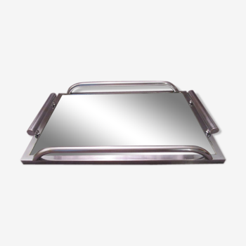 Plateau miroir art-déco