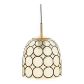 Mid-Century Modern Glass Ceiling/Pendant Light from Limburg, Germany, 1960s