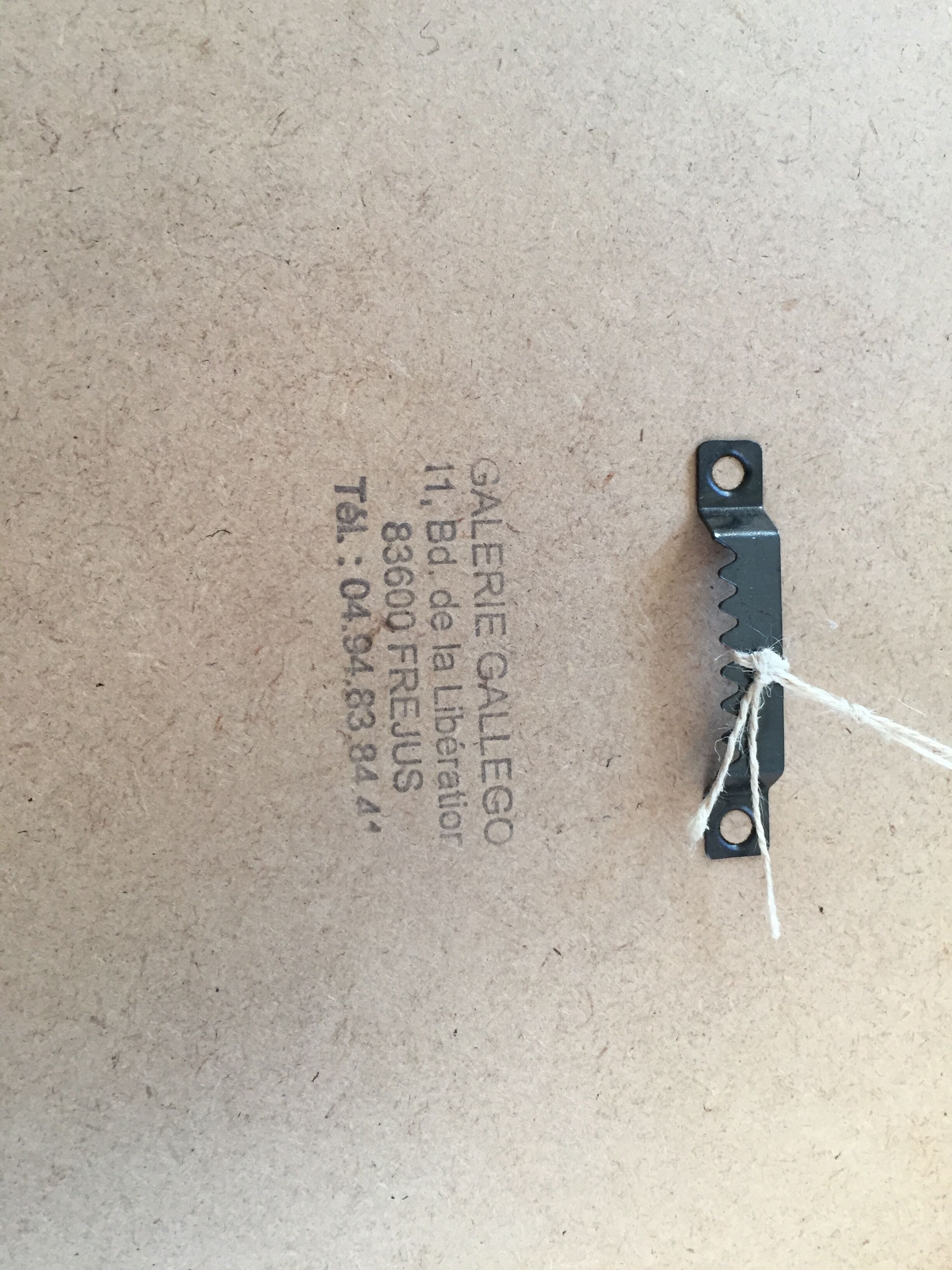 Framed watercolor by Michèle Gallego - Fréjus