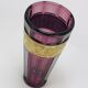 Vase en verre cristal améthyste Art déco Ludwig Moser, série Fipop, Karlsbad, années 1920