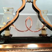 Lustre rectangulaire 8 feux