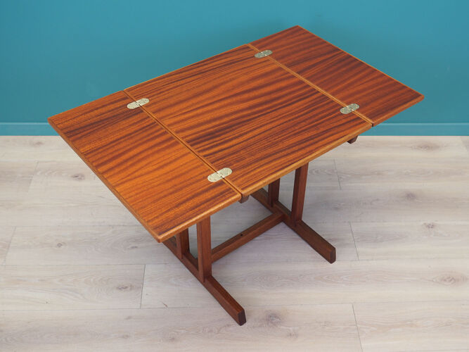 Mahogany table, Danish design, 70, Denmark