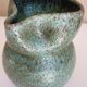 Zoomorphic pitcher in fat lava ceramic, signed Accolay, 1960s/1970s