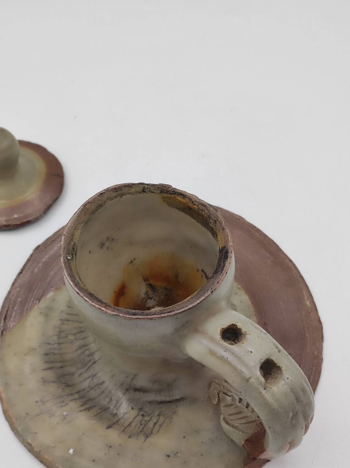 Puisaye sandstone candlestick