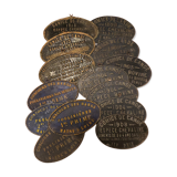 Agricultural competition plates