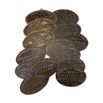 Agricultural competition plates