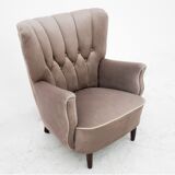 Fauteuil gris, Europe du Nord, années 1950