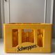 Caisse porte bouteilles Schweppes