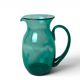 Vintage, wavy glass jug from around 1960.