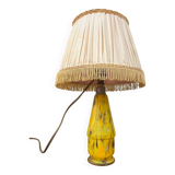 Old small glass paste lamp
