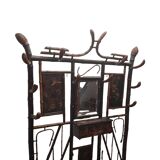 French Standing Coat Rack In Japanese Style, early 1900s