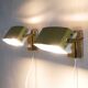 Pair of vintage Scandinavian wall lights 1970
