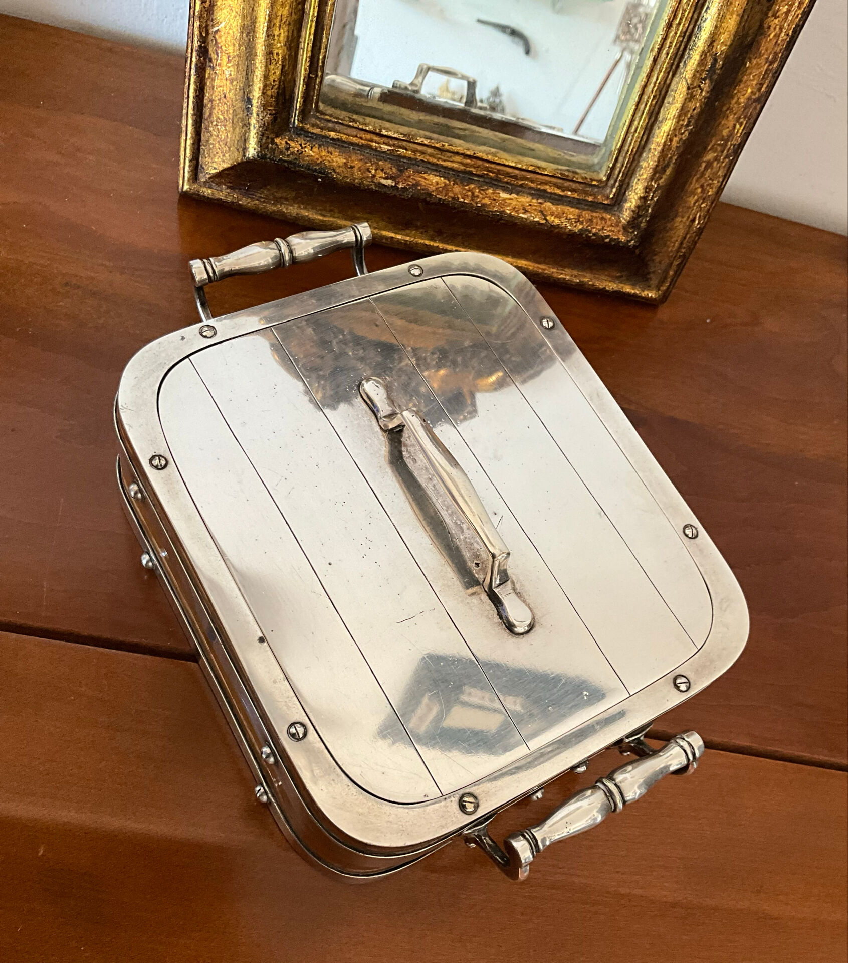 Victorian butter dish