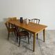 Vintage dining table – tapered legs – 1950s-1960s