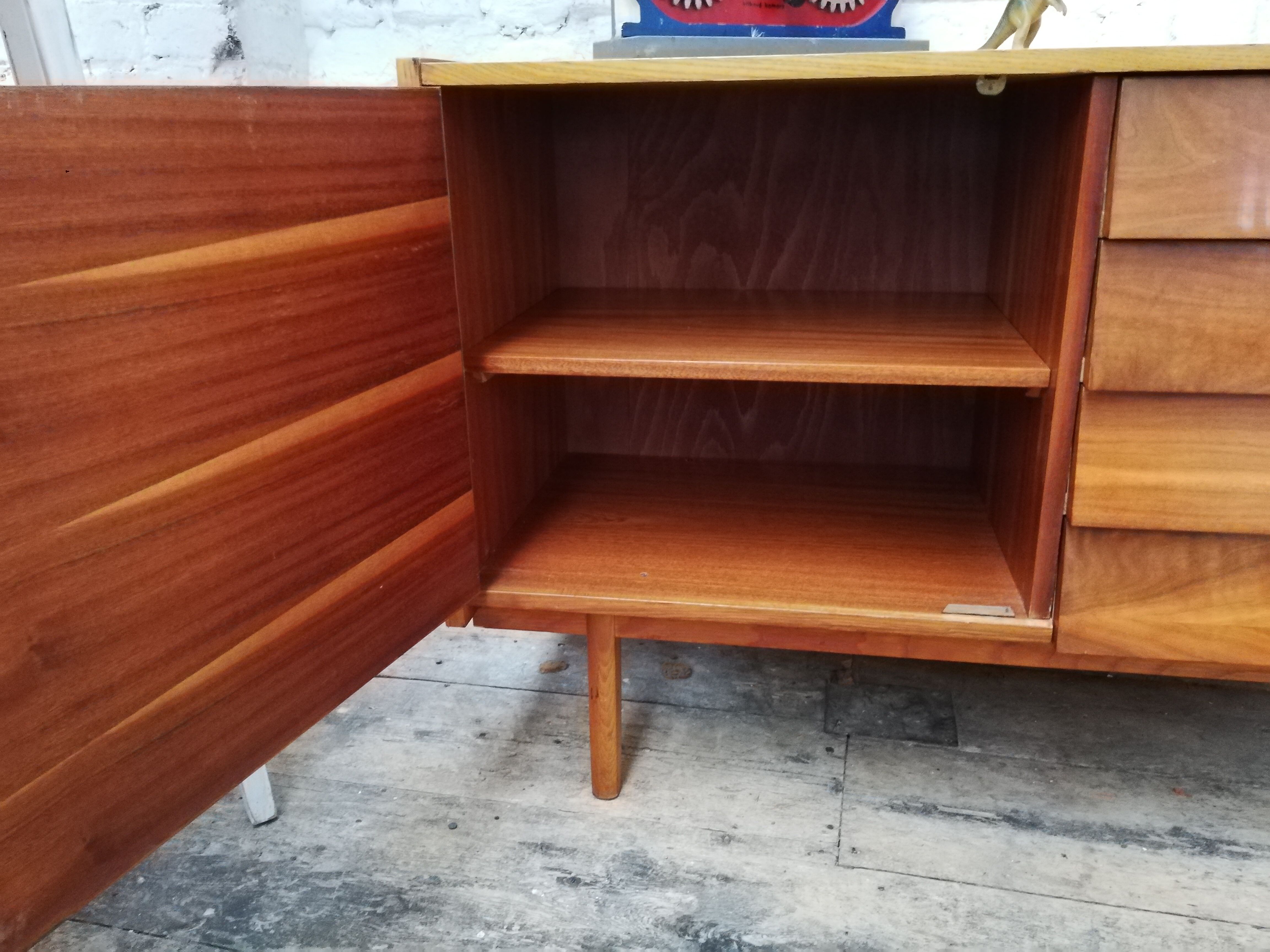 Vintage chest of drawers, Czech row1960, Jiří Jiroutek, vintage