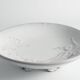 Art Deco White Earthenware Mermaid Bowl "300" by Mari Simmulson for Upsala-Ekeby