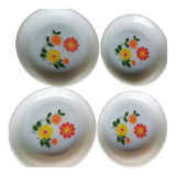 Assiettes Arcopal seventies