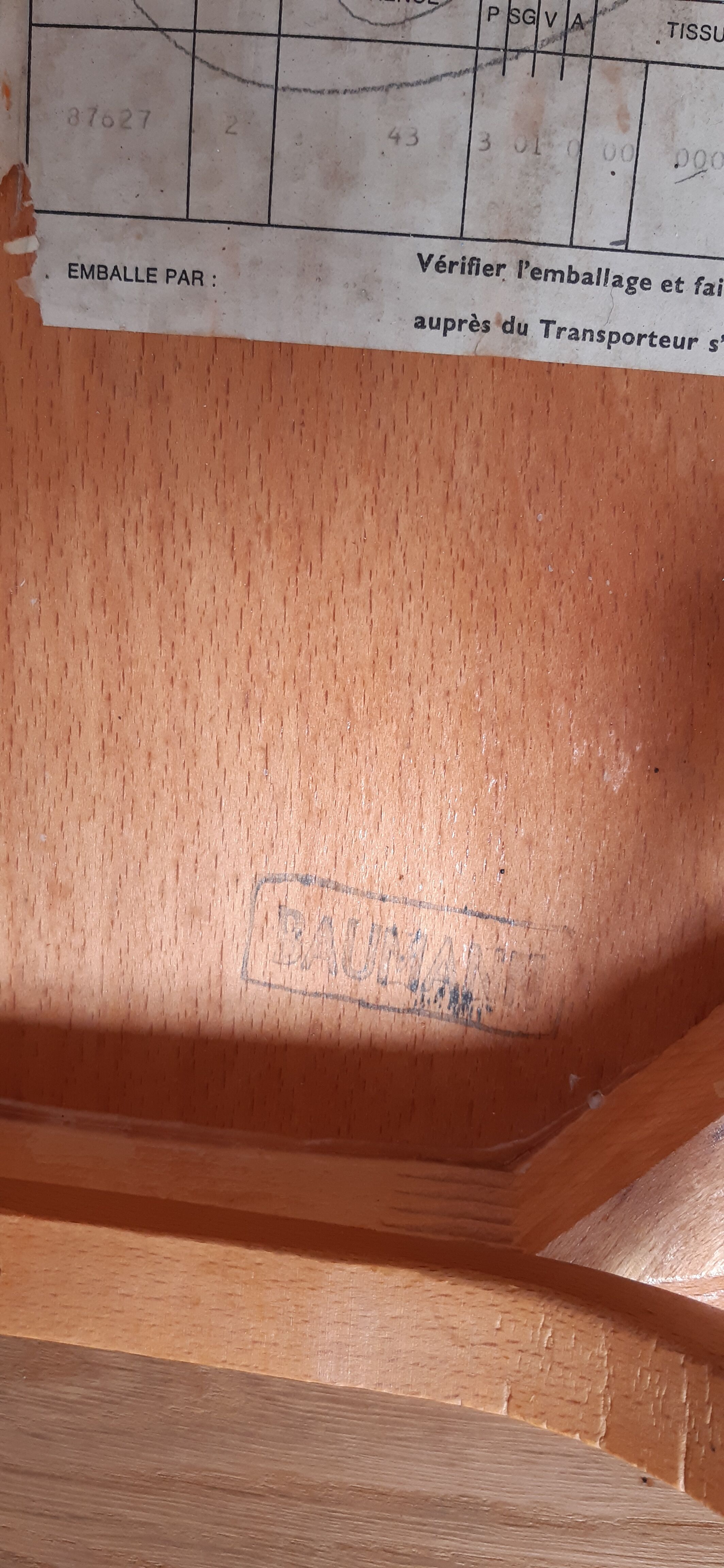 Baumann bistro chair n°43 1950