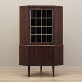 Armoire d’angle en palissandre, design danois, années 1970, production: Danemark