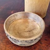 Chiseled Solid Silver Tea Box Vietnam