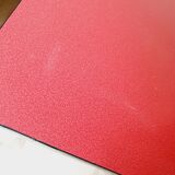 Vintage desk in red formica