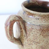 Pyrite sandstone jug, vintage