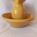 Ensemble Terre cuite vernissée jaune