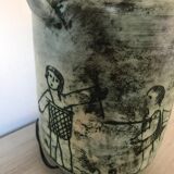 Jacques Blin lamp signed "J Blin" 1950