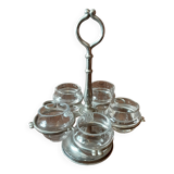 Glass tealight holder