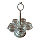 Glass tealight holder