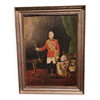 Painting of an English Officer
