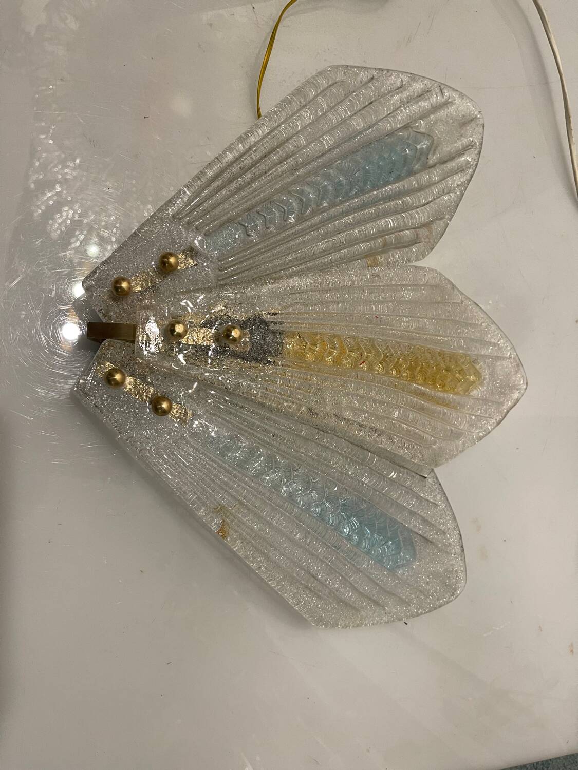 Appliques en Verre de Murano Lot de 2