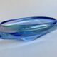 Large glass bowl, Murano, 1980s.