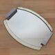Cut glass mirror plateau 33x25cm