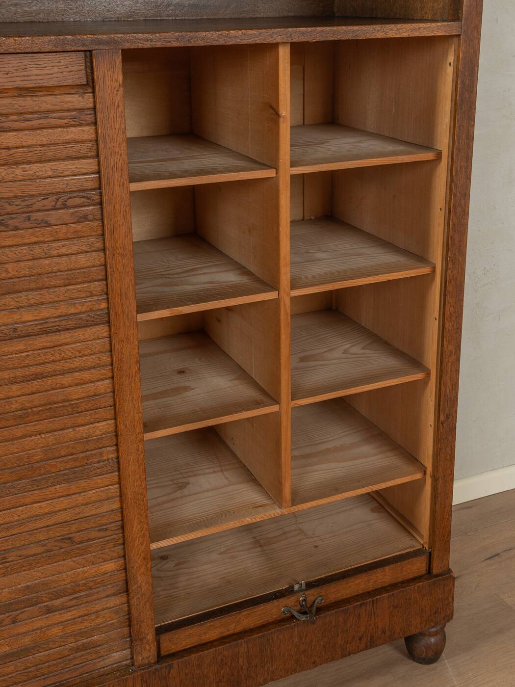 Art Deco roller shutter cabinet