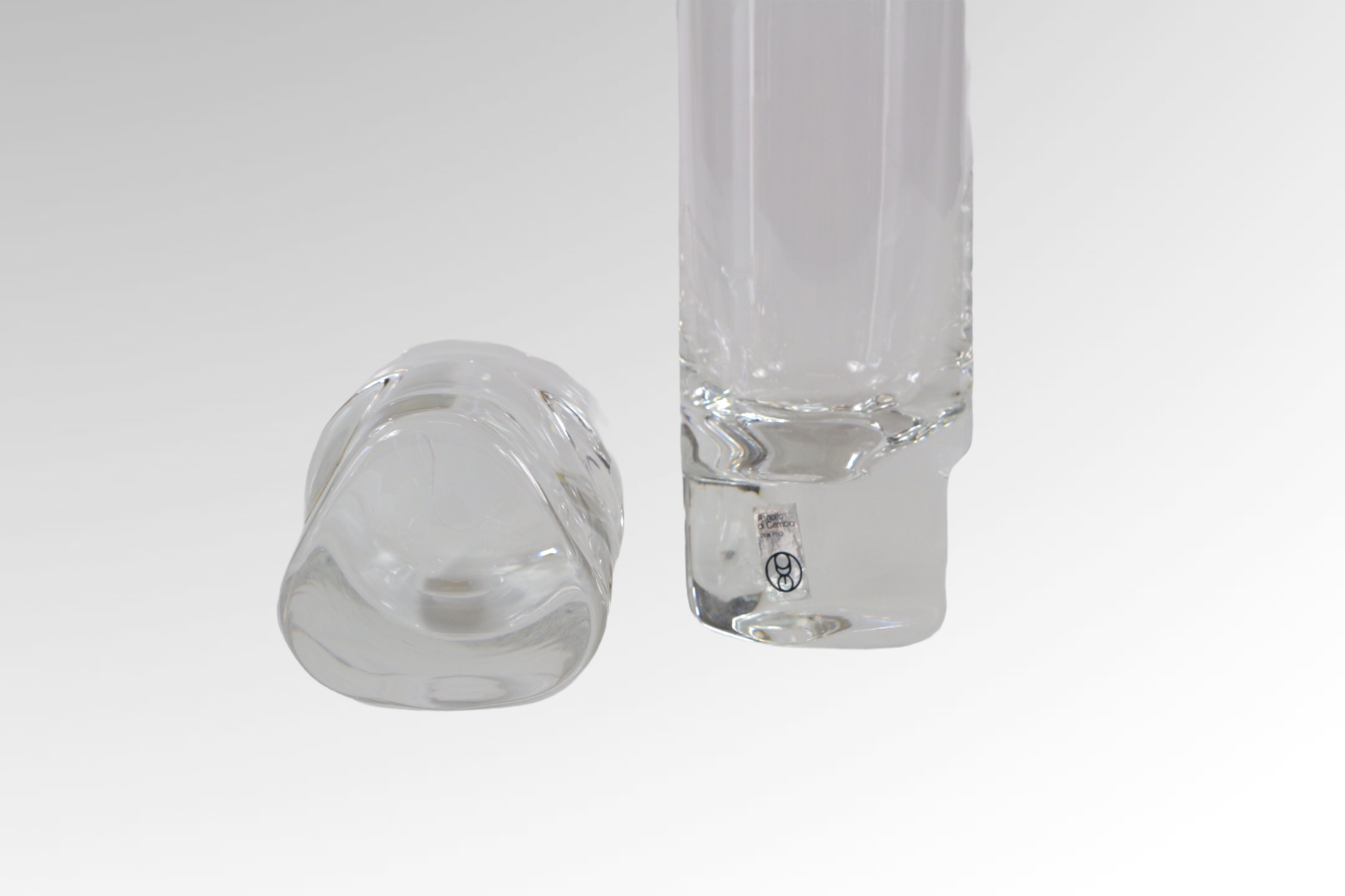 Pair of Arnolfo glasses by designer Marco Zanuso vintage