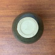 East German pottery vase from the mid-century GDR by VEB Coswig Keramik, 1960s.