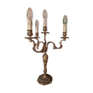 chandelier en bronze