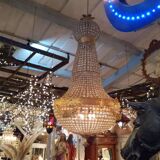 Large chandelier with tassels